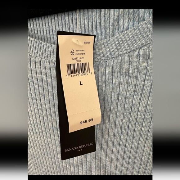 Banana Republic Women's Thin Ribbed Viscose Sweater - Picture 4 of 5